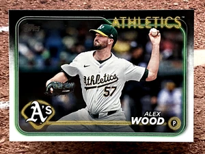 2024 Topps Update Alex Wood #US276 Oakland Athletics - Bild 1 von 2