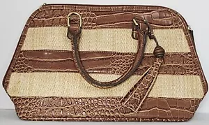 Bueno Purse Handbag Brown Textured With Straps - Picture 1 of 7
