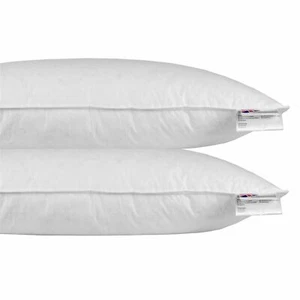 Continental European Size Duck Feather Single & Pillow Pair - 100% Cotton Casing - Picture 1 of 21