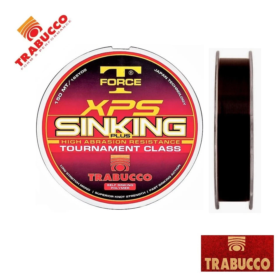 TRABUCCO FILO XPS SINKING PLUS AFFONDANTE INGLESE MULINELLO BOBINA METRI 150 - Immagine 1 di 1