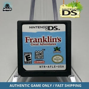 Franklin’s Great Adventure (Nintendo DS 3DS) Auténtico Juego Probado ENVIADO HOY - Imagen 1 de 1