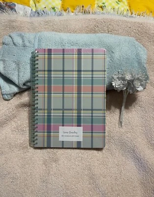 Mini cuaderno Vera Bradley a cuadros pastel nuevo con etiquetas Foto 1 de 4
