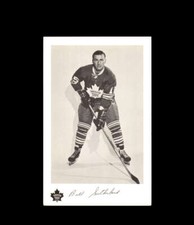 Bill Sutherland 1950s 1960s 1970s Vintage Postcard Toronto Maple Leafs