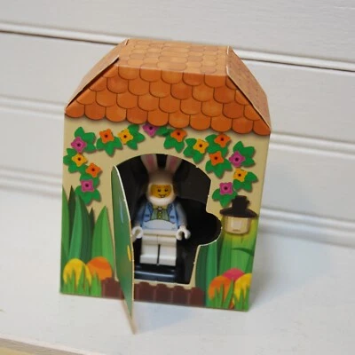 Lego Conejo de Pascua Mini Figura (6 piezas sin pincel) con Casa 5005249 Foto 1 de 4