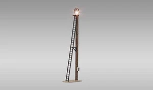 Woodland Scenics Just Plug OO/HO Wooden Yard Lamps, #WS-JP5674 - Picture 1 of 5