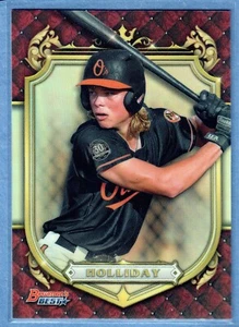 2022 Bowmans Best Jackson Holliday Prospective Royalty Refractor Orioles QTY - Picture 1 of 2