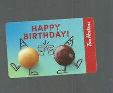 TIM HORTONS HAPPY BIRTHDAY COLLECTABLE GIFT CARD 