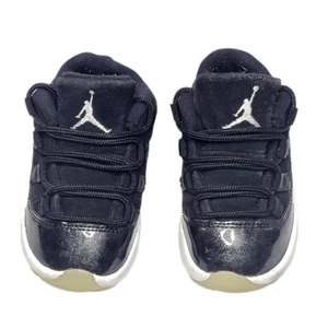 Nike Air Jordan 11 Retro Low BT Barons 505836-010 Sneakers Shoes Baby Toddler 6C - Picture 1 of 8