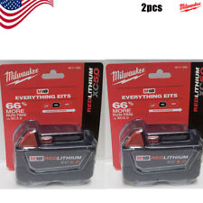 2PACK 18V Milwaukee 48-11-1850 5.0 AH Batteries M18 XC18 FAST SHIPPINGs