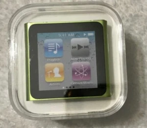 Brand New – Apple iPod Nano 6th Gen Green (8GB) – NEW BATTERY INSTALLED - Picture 1 of 2