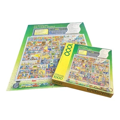 Vintage Computers Inside Story Robert Martin Springbok Jigsaw Puzzle Complete - Image 1 of 4