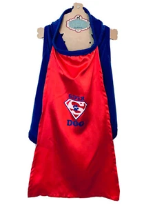 Pret 'A Paw By Jabara Red & Blue Super Dog Caped Costume Size L 15-23lbs. New - Picture 1 of 7