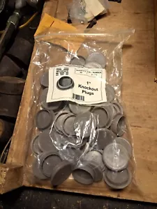 LOT OT 10 MORRIS 21723 Knockout Plug 1" One Inch - Picture 1 of 2