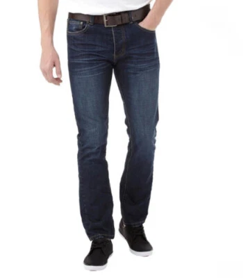 Firetrap Indigo Teñido Vaqueros 34x32 TD110 Cc 02 - Imagen 1 de 4