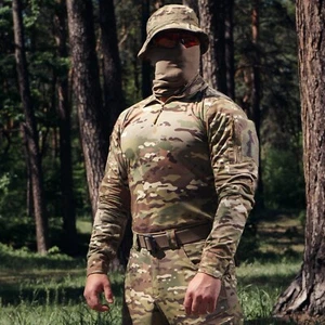 Innovative Ukrainian COMBAT ubacs SHIRT "ASCETIC TROPIC" MTP/MCU CAMO - Picture 1 of 20