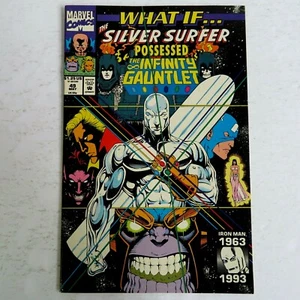 What If 49 (1993) What If Silver Surfer Possessed Infinity Gauntlet Marvel WX - Picture 1 of 6