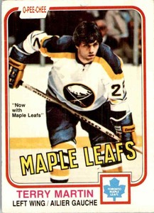 1981-82 O-Pee-Chee Terry Martin #321