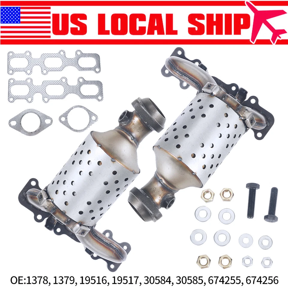 Ford Taurus 3.5L Catalytic Kit - Perfect for Auto Repairs, Legal Emissions Foto 1 de 4