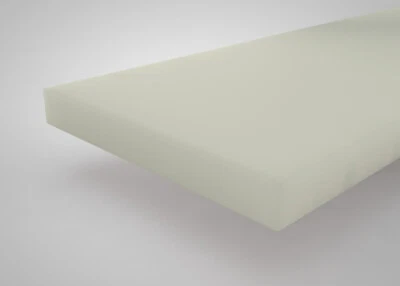 POM Platte Zuschnitt Dicke ab 25mm Breite ab 610mm L ab 1m natur LZ 1 Woche!!! - Bild 1 von 4