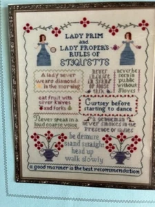 MIDSUMMER NIGHT DESIGNS Lady Prim and Lady Proper - Picture 1 of 3