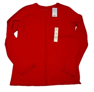 NWT Boys' CAT & JACK Long Sleeve T-Shirt Red Size XL (16) - Picture 1 of 1