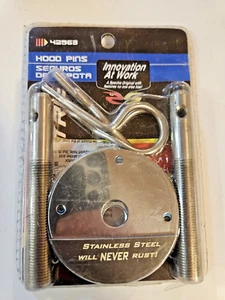 Nuevo de Lote Antiguo Kit de Cierre de Pasador de Capucha #42563 Muscle Car Street Freak Greaser Gasser Rat Rod - Imagen 1 de 3