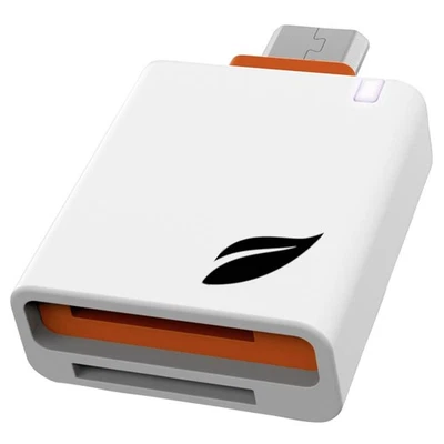 Leef Access Mobile White Orange microSD micro USB 2.0 Android Kartenleser NEU - Bild 1 von 4