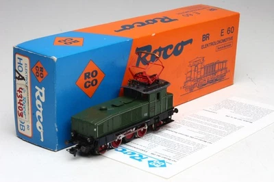 ROCO 04129 Reichsbahn E-Lok E60 02 grün München Ep 2 analog geprüft OVP ABD-2079 - Bild 1 von 4