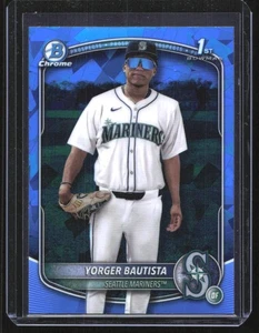 2025 Bowman Chrome Sapphire Edition Yorger Bautista Seattle Mariners #BCP-194 - Foto 1 di 2