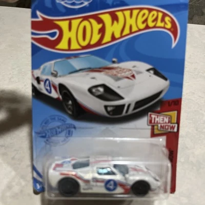 NEW HOT WHEELS FORD GT 40 1/10 THEN AND NOW MATTEL TOYS COLLECTIBLES  - Image 1 of 4