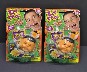 Zit Gesicht Pickel knallen x2 Witz Pop It Spielzeug drücken Akne lustig Gag Geschenk neu JA-RU - Bild 1 von 6