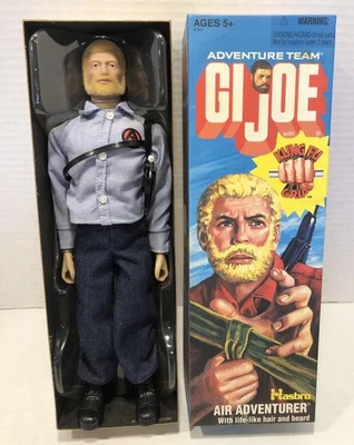 GI Joe Adventure Team Air Adventurer 12" 2006 Hasbro Kung Fu Grip Life Like Hair - Image 1 of 4