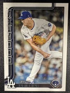 Actualización Topps 2025 Evan Phillips #US18 Dodgers  - Imagen 1 de 2
