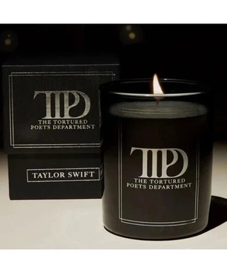 The Tortured Poets Department TTPD Vela Taylor Swift 8 OZ - Se envía el mismo día Foto 1 de 2
