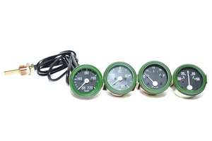 For Willys MB Jeep Ford GPW Gauges Temperature +Oil Pressure+ Fuel+ Ampere @24 - Picture 1 of 6