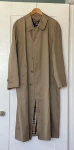 gabardina vintage burberry para hombre 44 - Imagen 1 de 16