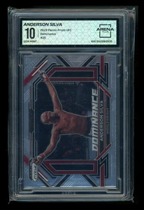 2023 Panini Prizm Dominance Anderson Silva #25 MMA Arena Club 10 - Picture 1 of 2