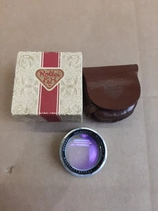 Vintage Rollei Heidosmat Rolleinar 2 Rolleiflex Close Up Lens Case In Box - Picture 1 of 14