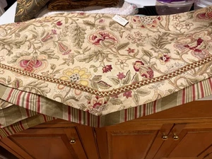 Waverly 3 Valence Platten 23" x 50" GEFÜTTERT SCHÖN - Bild 1 von 4