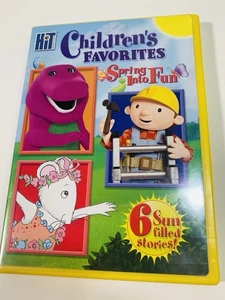 Children's Favourites: Spring Into Fun (DVD, 2004) Bob The Builder And Barney - Picture 1 of 4