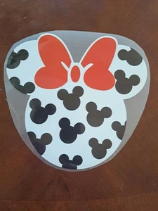 Large Minnie Mouse Iron On Decal Sticker 10"×7.7" - Picture 1 of 1