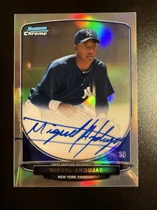 Bowman Chrome Miguel Andújar 2013 #BCA-MAJ refractor automático/500 - Imagen 1 de 2