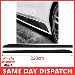 SIDE STICKER SKIRT DECALS 5D CARBON M PERFORMANCE FOR BMW BMW F20 F21 1 SERIES - Picture 1 of 8