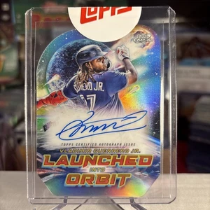 Vlad Guerrero Jr AUTO 2023 Topps Cosmic Refractor Redemption Toronto ⭐️MINT GEM? - Picture 1 of 3