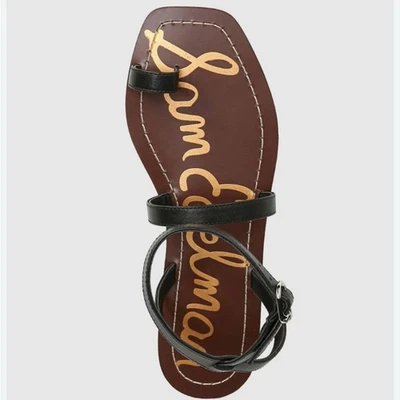 Sandalias Sam Edelman negras para mujer Abe con correa al tobillo 8,5 M Foto 1 de 4