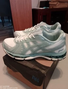 Talla 11 - Asics x Kith Gel Kayano 12.1 Crema Salvia Ronnie Fieg (1203A675-100) ✅ - Imagen 1 de 8