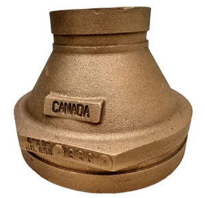 Victaulic 6" x 3" CTS Type 650 Concentric Reducer Copper Grooved End Fitting - Picture 1 of 9