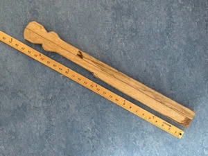 Limba 5 String Banjo Neck Blank w/ dyed Poplar Center Stripe, lightweight - Picture 1 of 17
