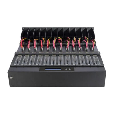 Systor 1:11 M.2 NVMe PCIe Duplicator/Sanitizer 18GB/Min +Copy/Erase SATA HDD/SSD - Image 1 of 4