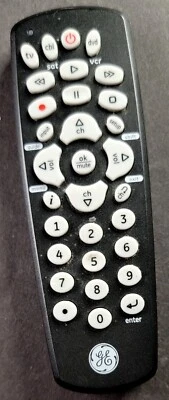 Genuine OEM GE 3 Device Universal Replacement Remote Control 42607 / CL5 - Image 1 of 3